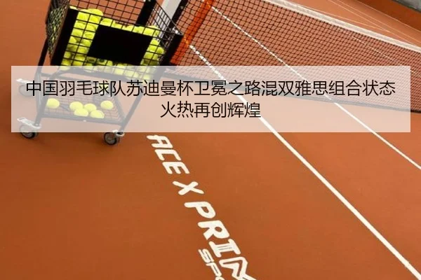 中国羽毛球队苏迪曼杯卫冕之路混双雅思组合状态火热再创辉煌